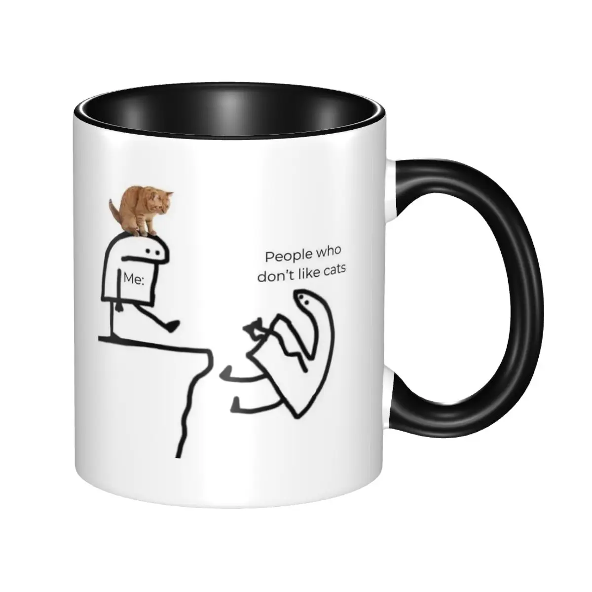 Coffee And Tea Quotes Funny - Mug Keramik Lucu dengan Desain Saya