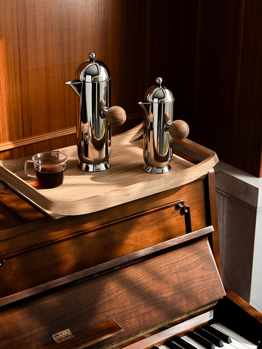 French Press Coffee & Tea - Pembuat Kopi French Press Baja Tahan