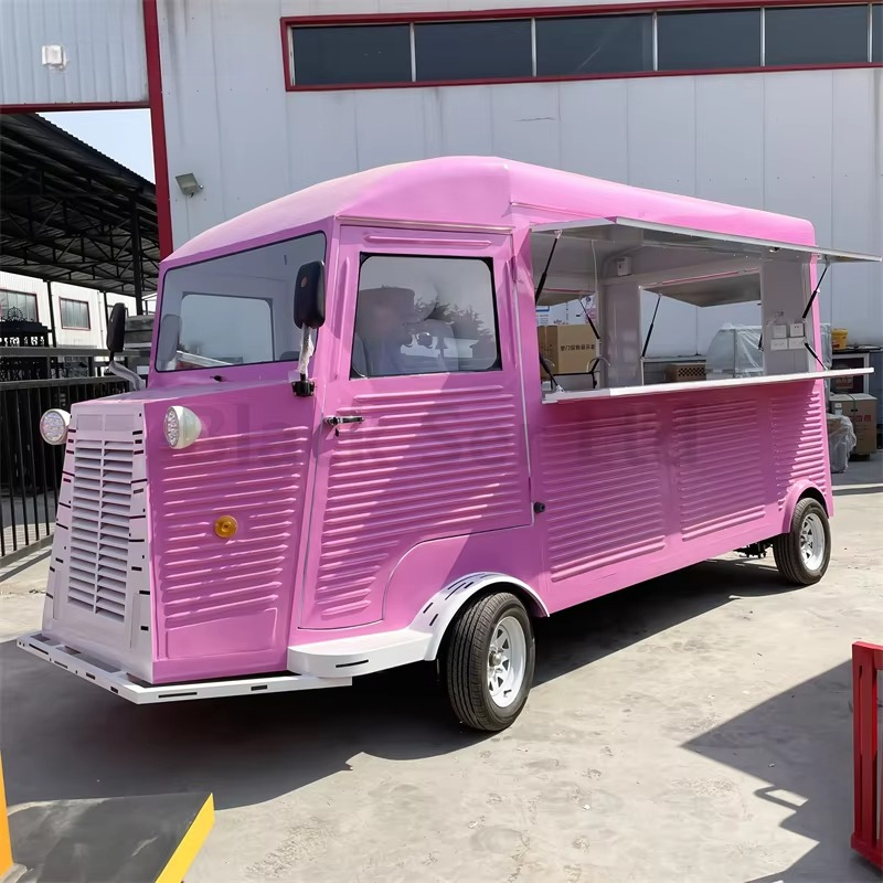 Coffee Tea Van - Truk Makanan Mobile Vintage Citroen Listrik,