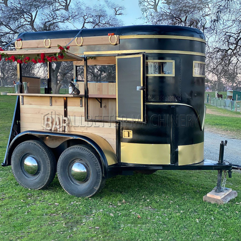 Coffee Tea Van - Allbetter luar ruangan Mobile Retro Trailer