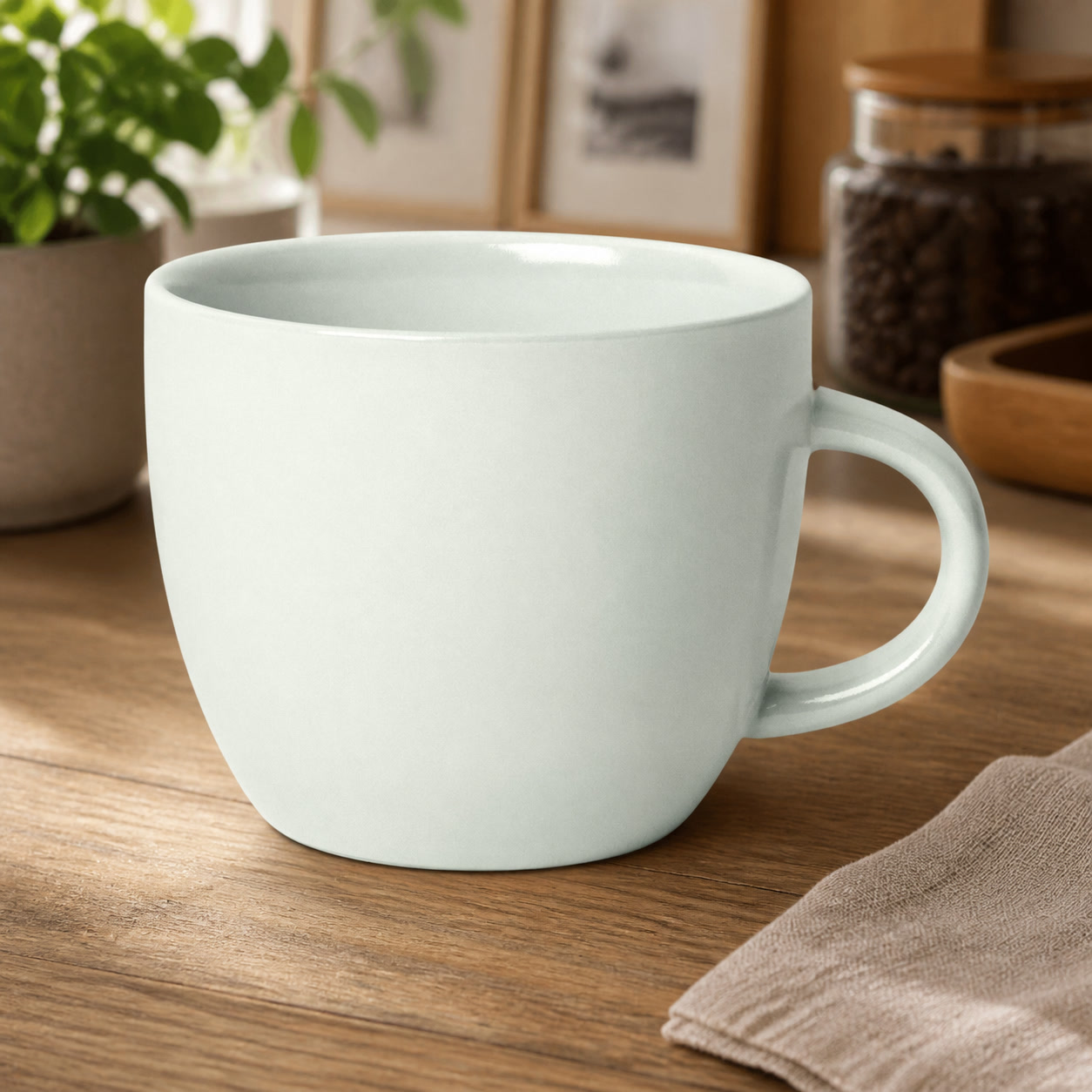 Coffee Tea Green - Mug Avesta Stoneware Hijau Muda 16oz