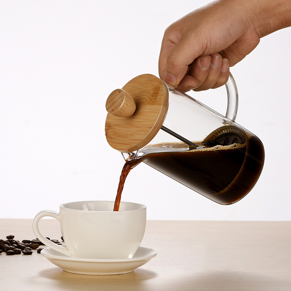 French Press Coffee & Tea - Teko Filter Prancis Serbaguna Multi-Fungsi Sempurna