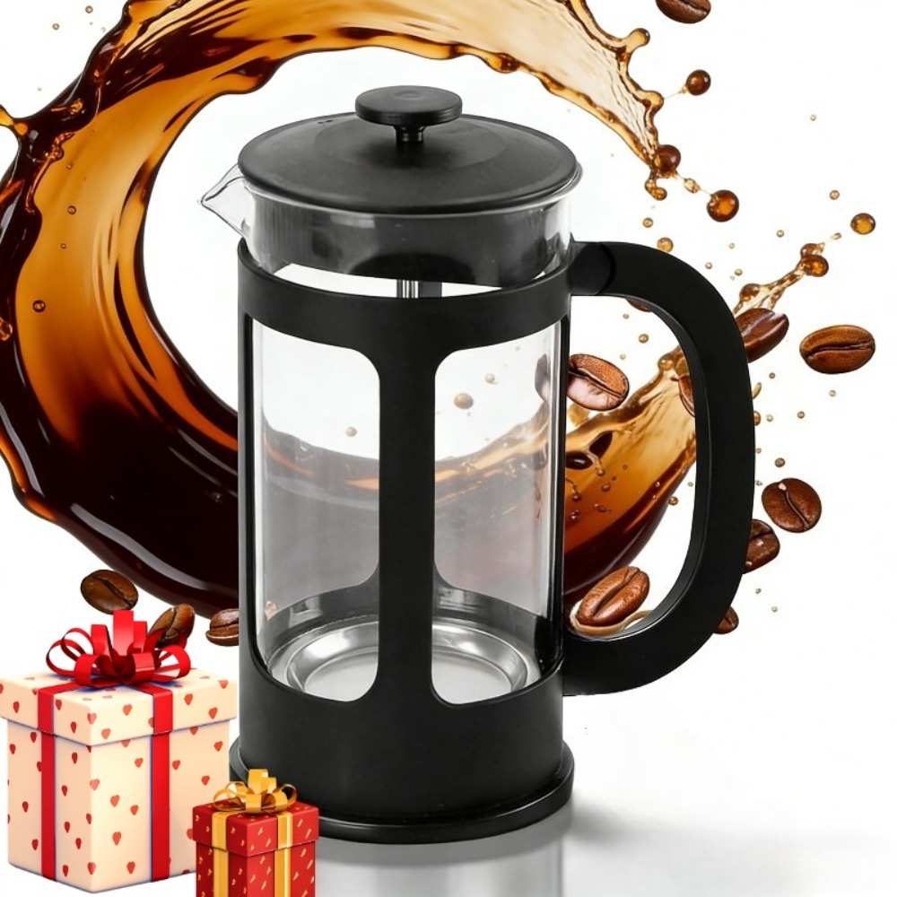 French Press Coffee & Tea - Pembuat Kopi French Press 350ML/11OZ dengan