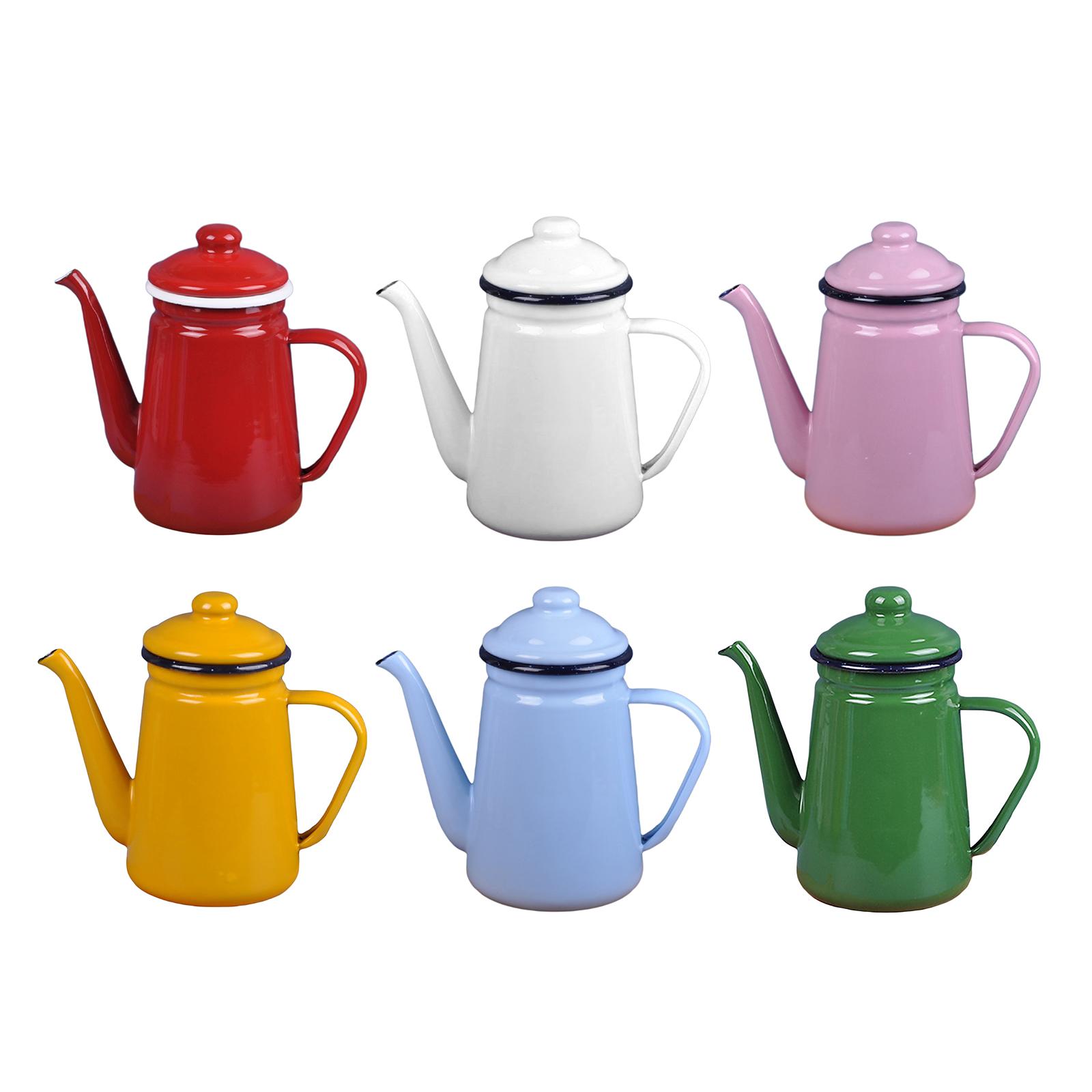 Coffee Tea Water Heater - Ketel teh Enamel, penghangat susu air