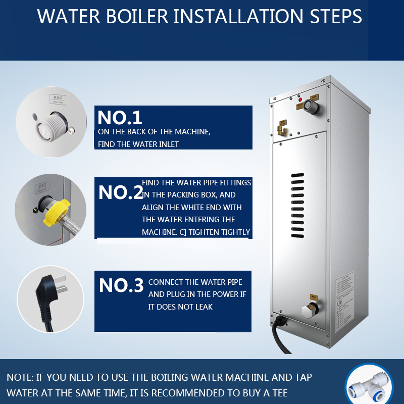 Coffee Tea Water Heater - Pemanas Air Stepping 220v/1500w Tangki Air