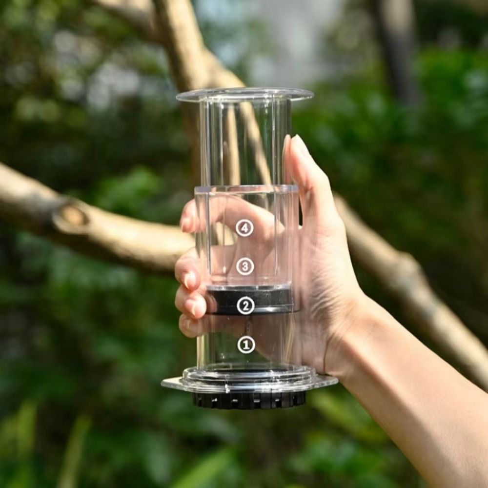 Ketel Kopi Portabel Gaya Pranc - French Press Coffee & Tea ulasan dan harga