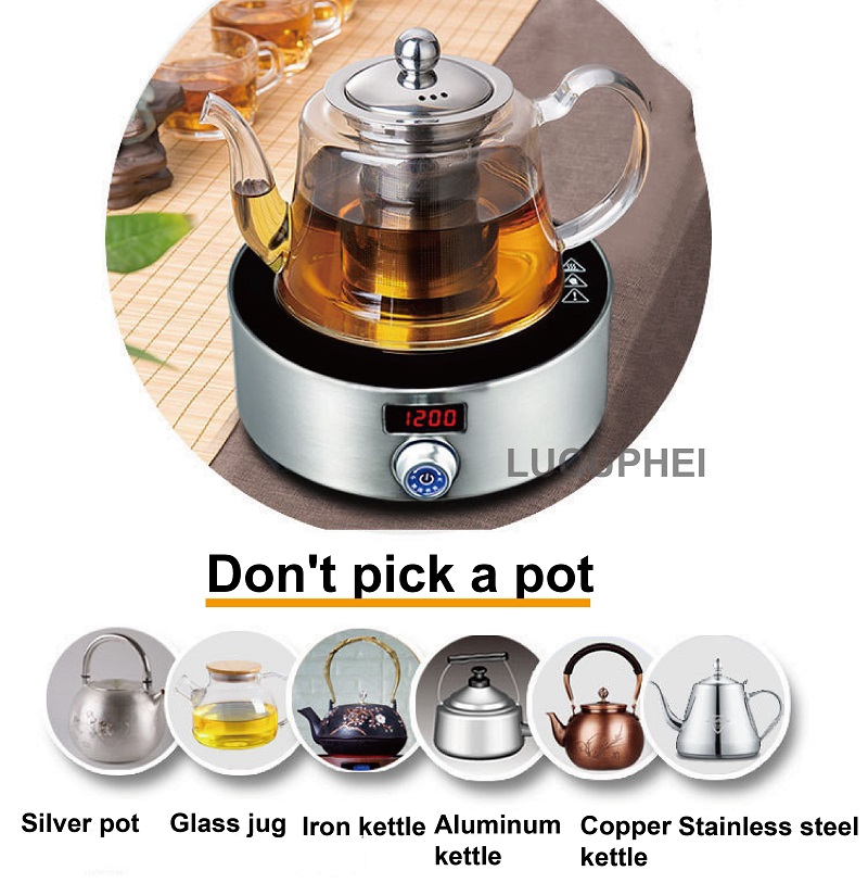 Kompor Keramik Listrik 1200W 7 - Coffee Tea Water Heater ulasan dan harga