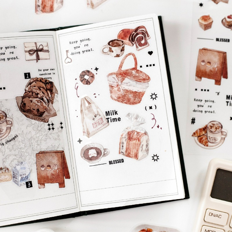 Stiker PET Pemandangan Teh Sor - Coffee Tea Journal ulasan dan harga