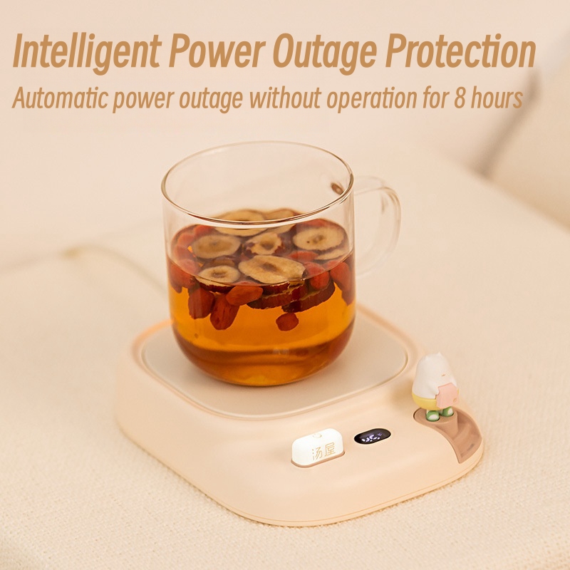 40W Cangkir Kopi Hangat Cangki - Coffee Tea Water Heater ulasan dan harga