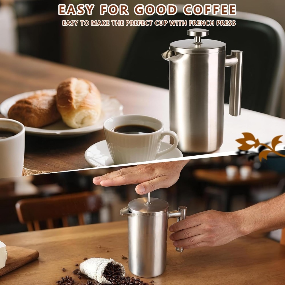Pembuat Kopi French Press, baj - French Press Coffee & Tea ulasan dan harga