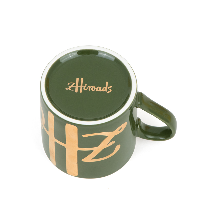 Mug Kopi Bone China Mewah Cang - Coffee Tea Green ulasan dan harga