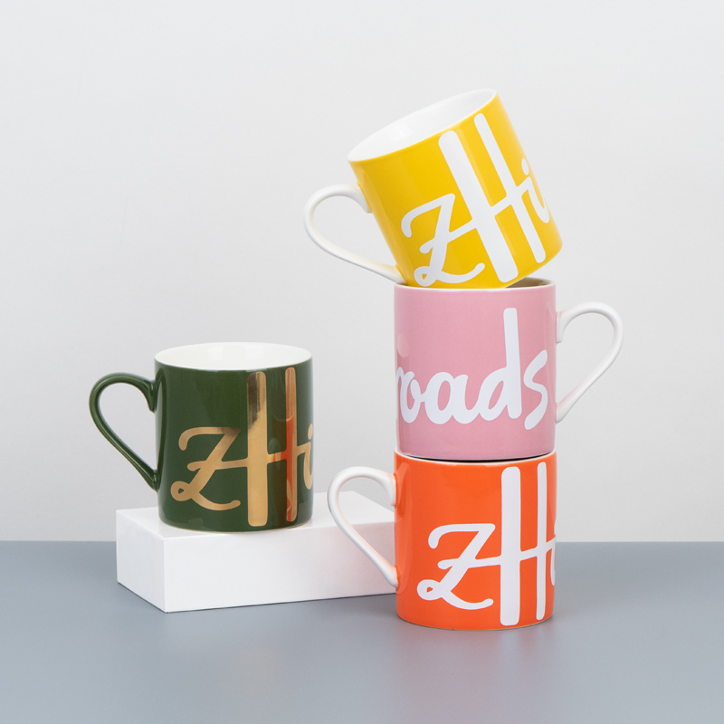 Mug Kopi Bone China Mewah Cang - Coffee Tea Green ulasan dan harga
