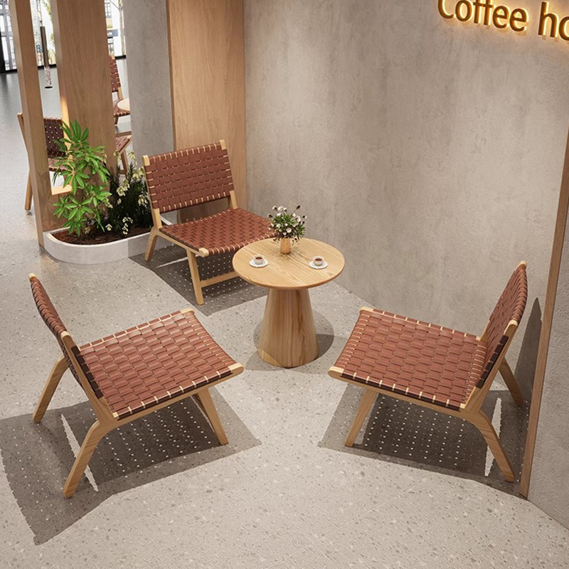 Set Meja dan Kursi Santai Kayu - Coffee Tea Lounge ulasan dan harga