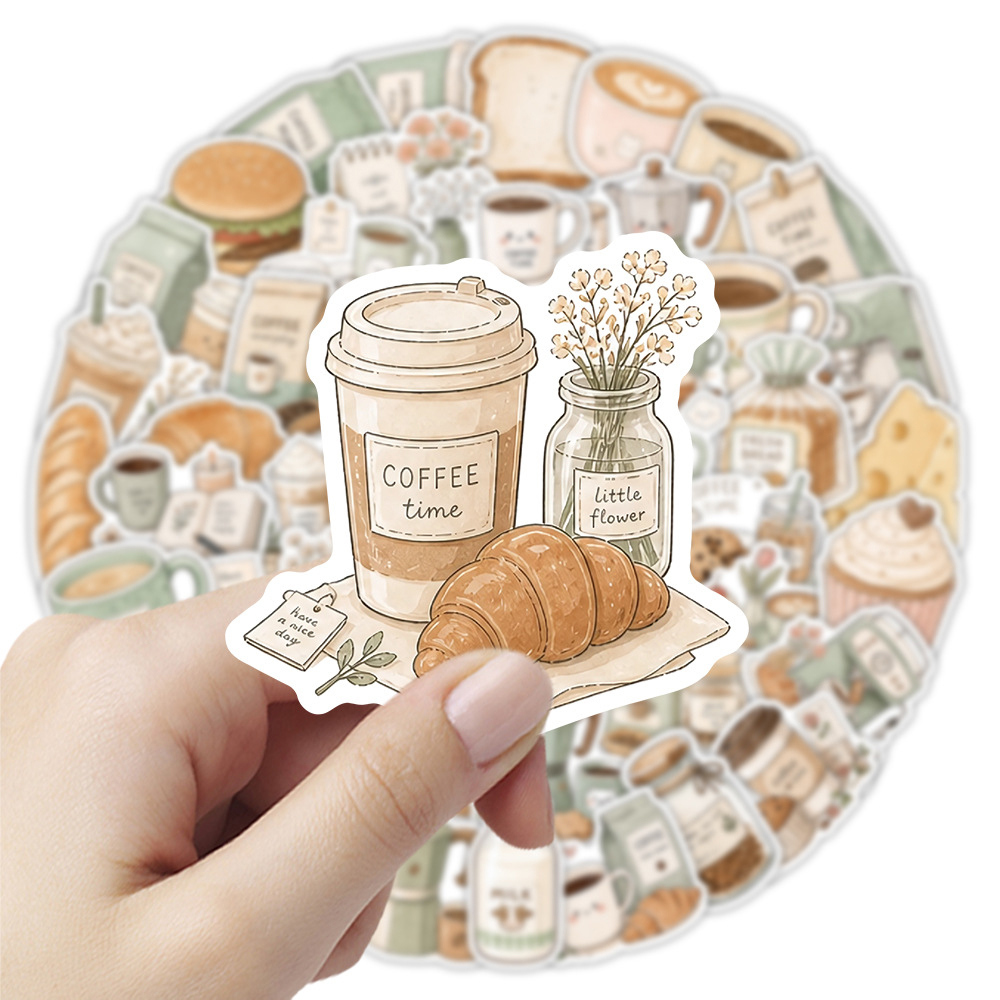 10/30/50 Buah Stiker Grafiti W - Coffee Tea Journal ulasan dan harga