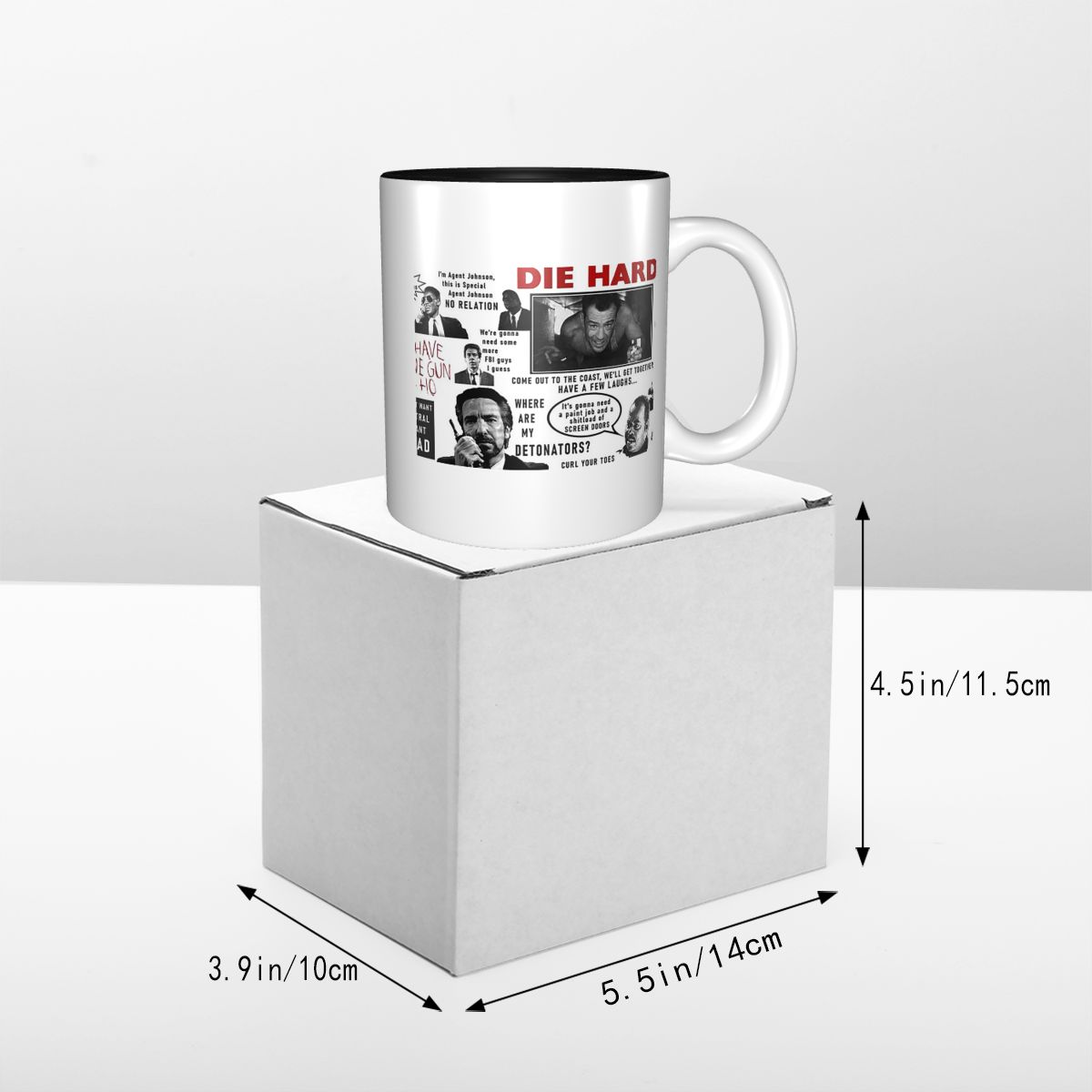 Die Hard Christmas - Mug Kutip - Coffee And Tea Quotes Funny ulasan dan harga