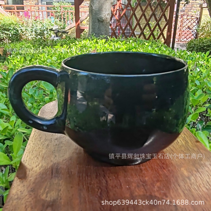 Cangkir teh/kopi/gelas air ber - Coffee Tea Green ulasan dan harga