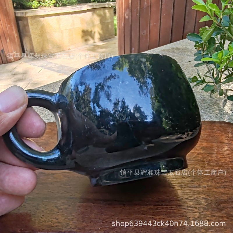Cangkir teh/kopi/gelas air ber - Coffee Tea Green ulasan dan harga