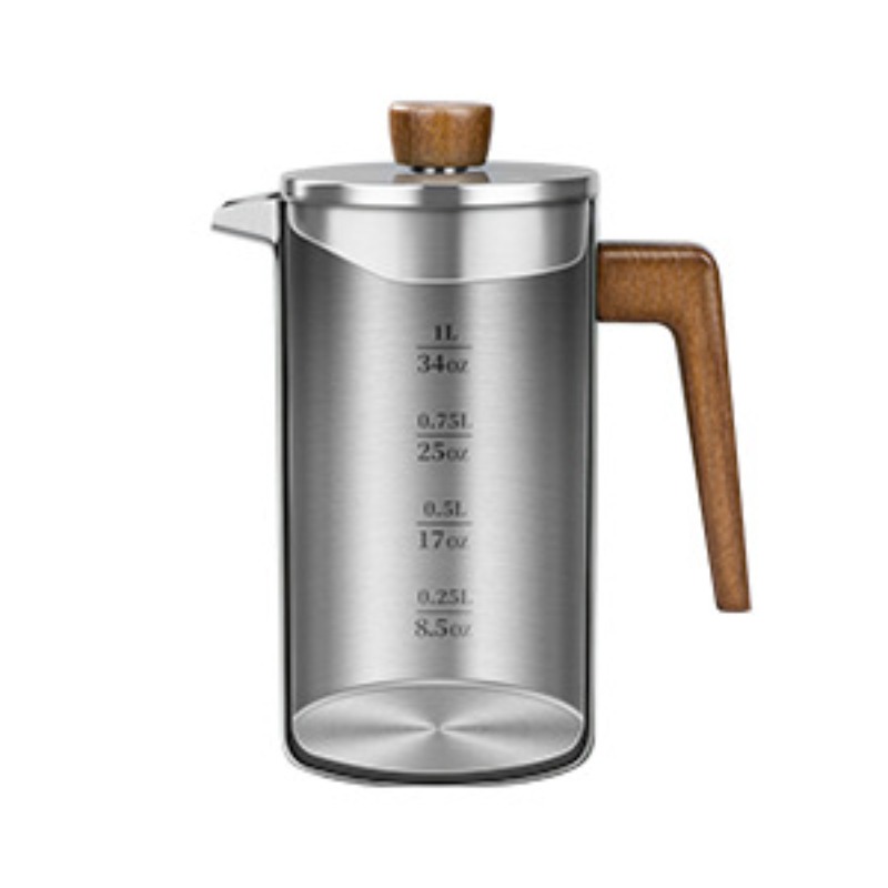JUSTINLAU 1000ml Panci French  - French Press Coffee & Tea ulasan dan harga
