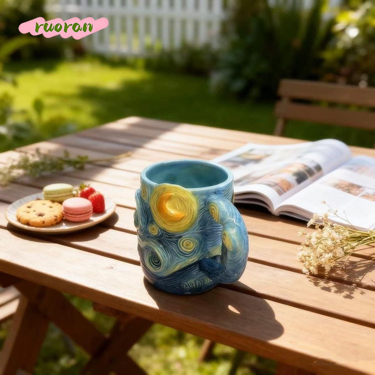 Mug Van Gogh Starry Night Cang - Coffee Tea Van ulasan dan harga