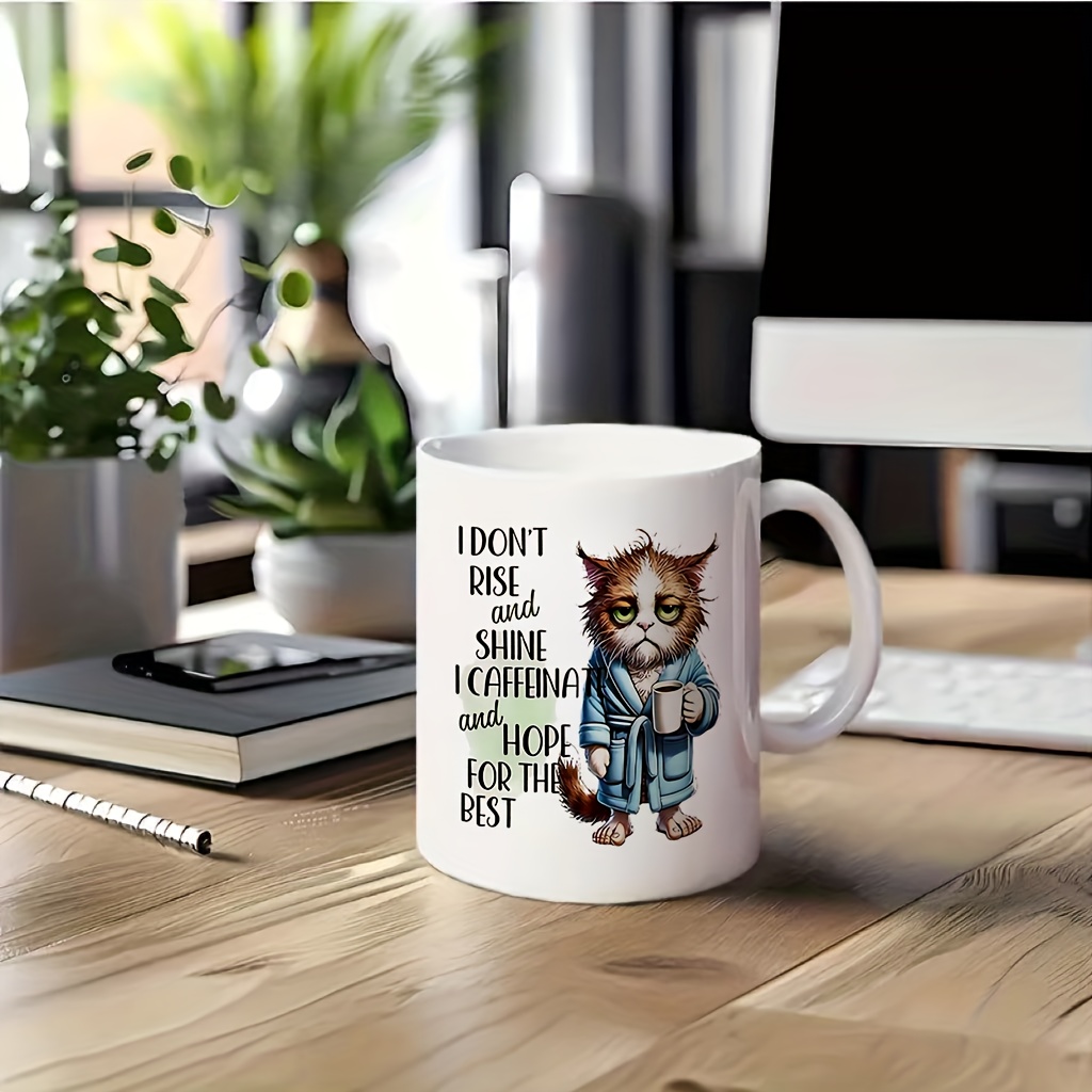 Mug Kucing Lucu dengan Kutipan - Coffee And Tea Quotes Funny ulasan dan harga