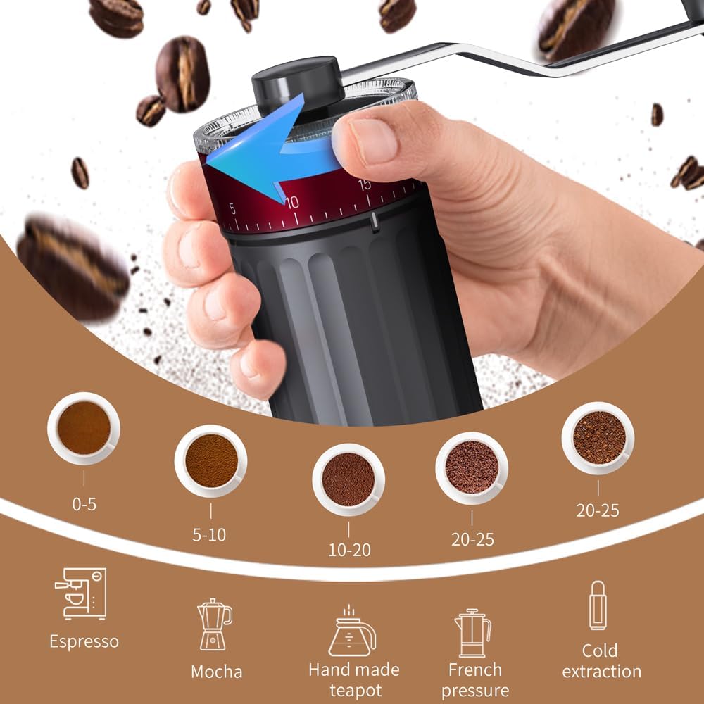 Penggiling Kopi Manual dengan  - French Press Coffee & Tea ulasan dan harga
