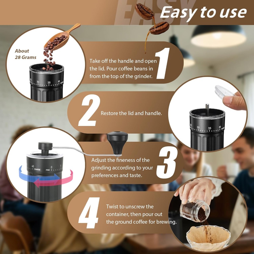Penggiling Kopi Manual dengan  - French Press Coffee & Tea ulasan dan harga