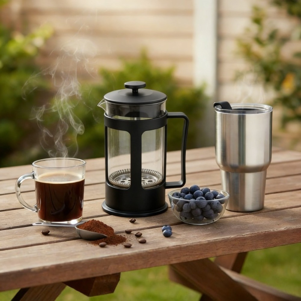 Pembuat Kopi French Press 350M - French Press Coffee & Tea ulasan dan harga