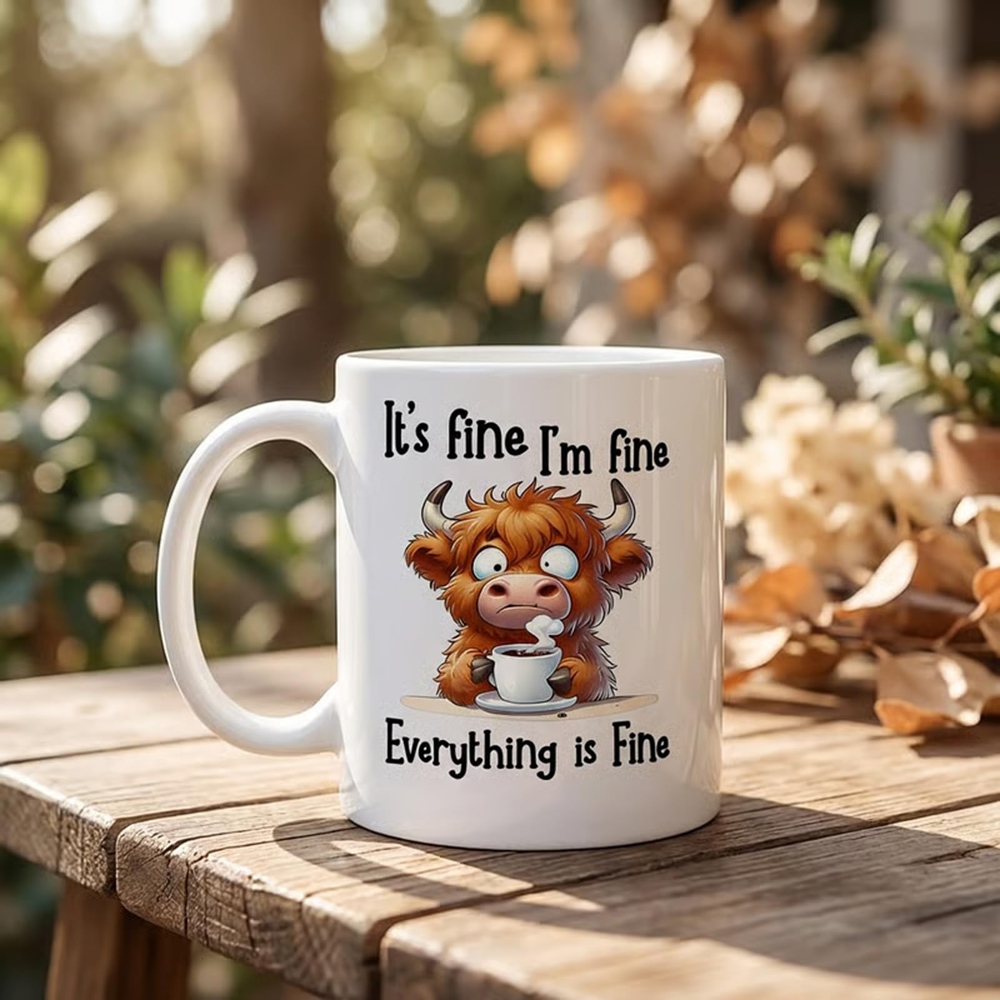 Mug Sapi Hutan Skotlandia yang - Coffee And Tea Quotes Funny ulasan dan harga