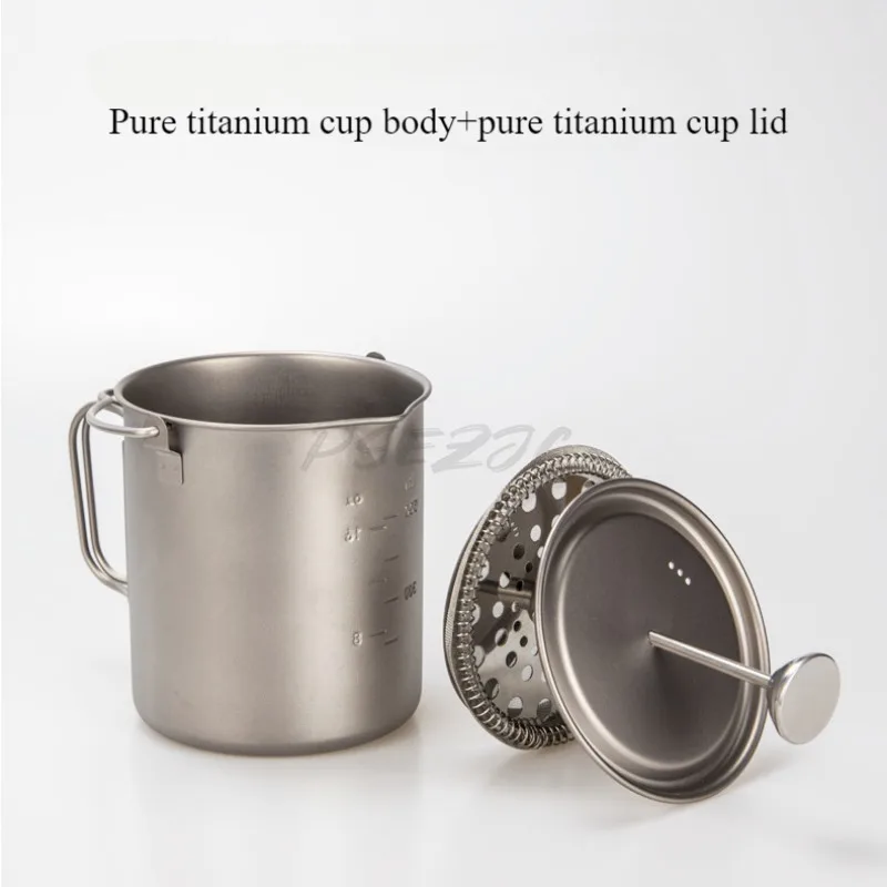 Panci tekan Titanium murni pan - French Press Coffee & Tea ulasan dan harga